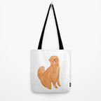 Happy Golden Retriever Tote Bag Gallery Image 2