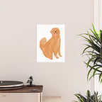 Happy Golden Retriever Poster Gallery Image 2
