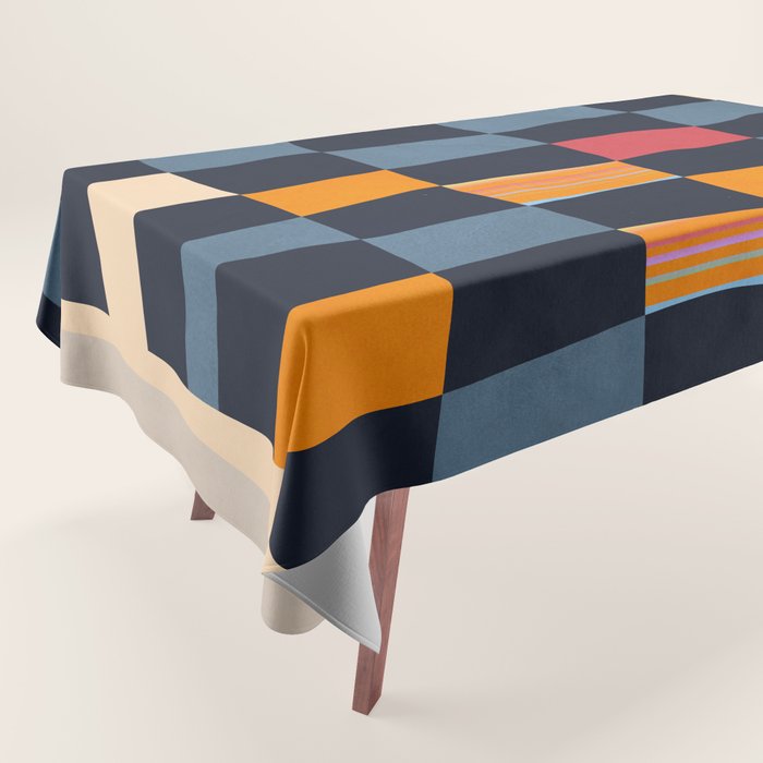 Geometric Abstraction 238 Tablecloth Gallery Image 1