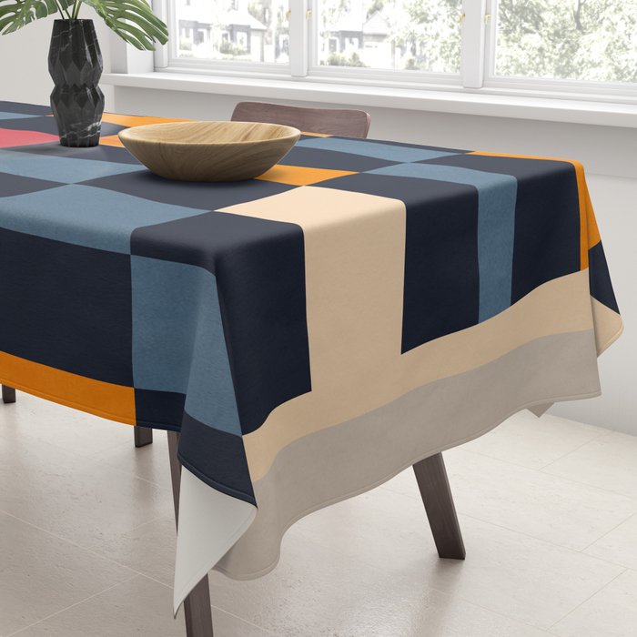 Geometric Abstraction 238 Tablecloth Gallery Image 3