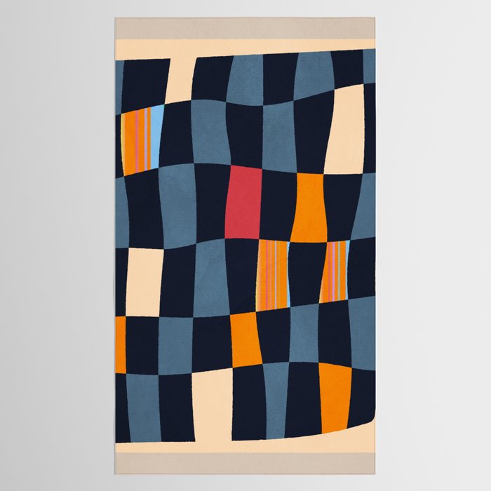 Geometric Abstraction 238 Tablecloth Gallery Image 2