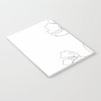 Poppies Minimal Line Art Notebook Gallery Image 3