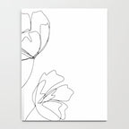 Poppies Minimal Line Art Notebook Gallery Image 4