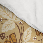 Summer Camping - Gold and cream Comforter Gallery Image 4