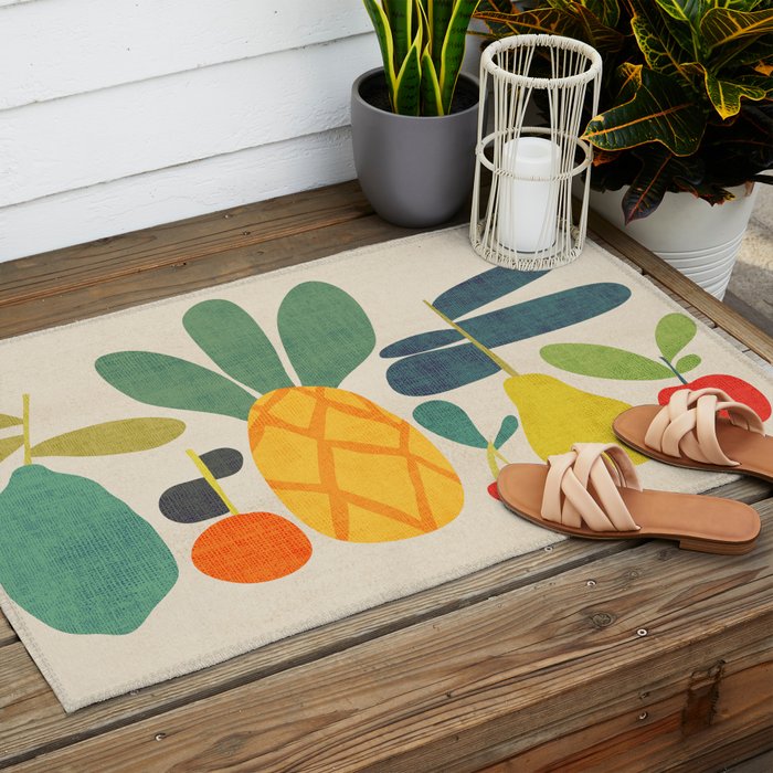 Fruits Outdoor Rug Gallery Image 2