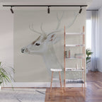 White Stag II Wall Mural Gallery Image 1