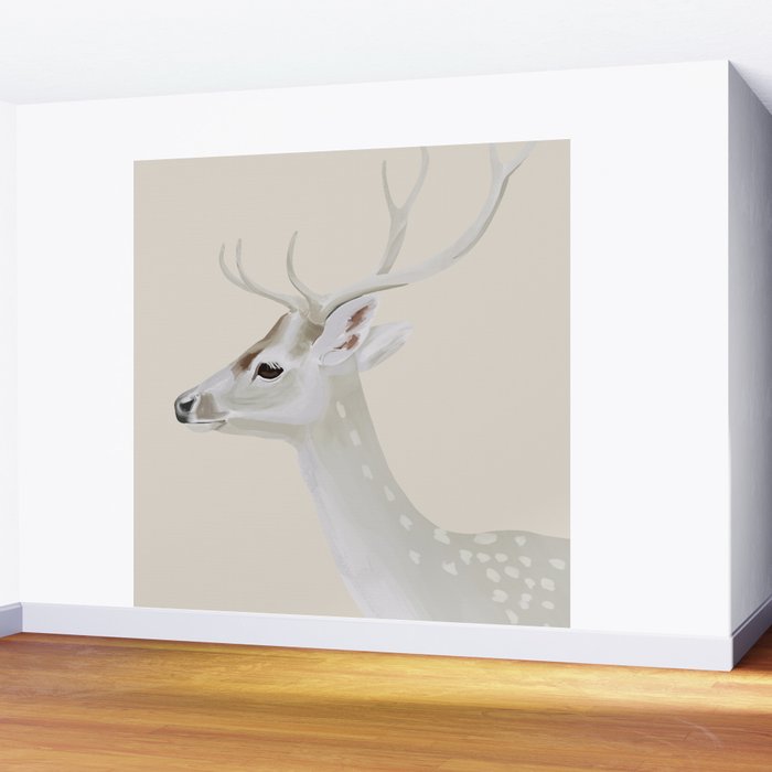 White Stag II Wall Mural Gallery Image 2