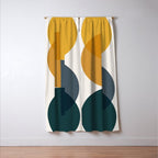 Geometric Harmony IX Window Curtain Gallery Image 3