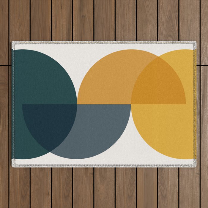 Geometric Harmony IX Outdoor Rug Gallery Image 1