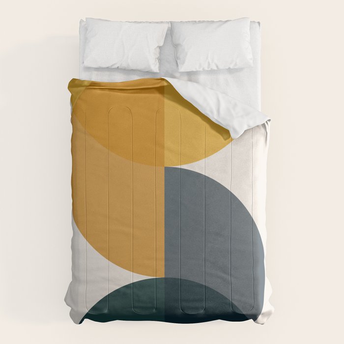 Geometric Harmony IX Comforter Gallery Image 6