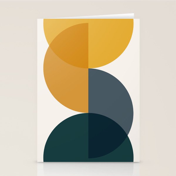 Geometric Harmony IX Stationery Card Gallery Image 2