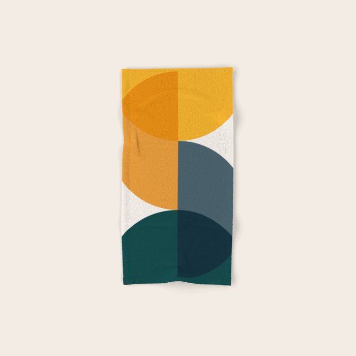 Geometric Harmony IX Bath Towel Gallery Image 1
