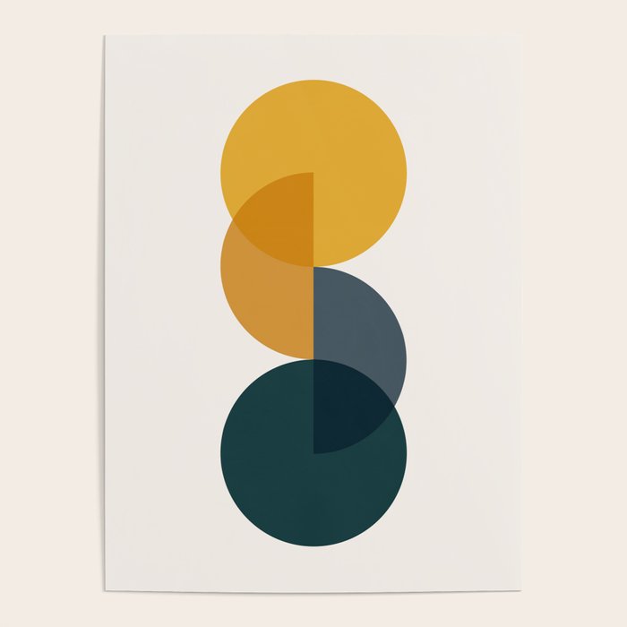 Geometric Harmony IX Poster Gallery Image 4