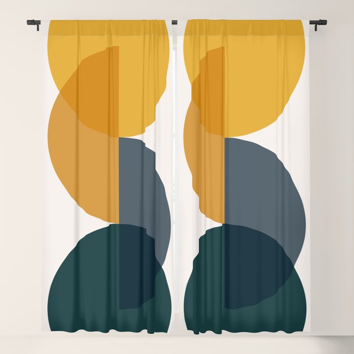 Geometric Harmony IX Window Curtain Gallery Image 1