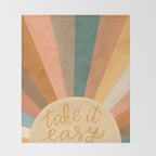 Take It Easy, Sunshine Throw Blanket Gallery Image 2