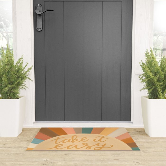 Take It Easy, Sunshine Welcome Mat Gallery Image 3