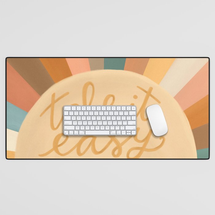 Take It Easy, Sunshine Desk Mat Gallery Image 1