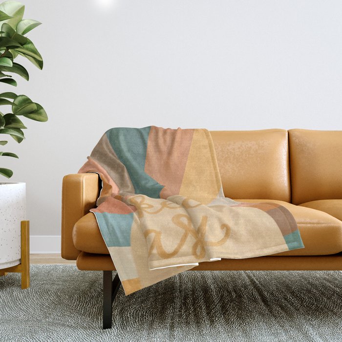 Take It Easy, Sunshine Throw Blanket Gallery Image 1