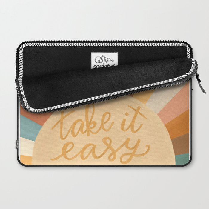 Take It Easy, Sunshine Laptop Sleeve Gallery Image 2