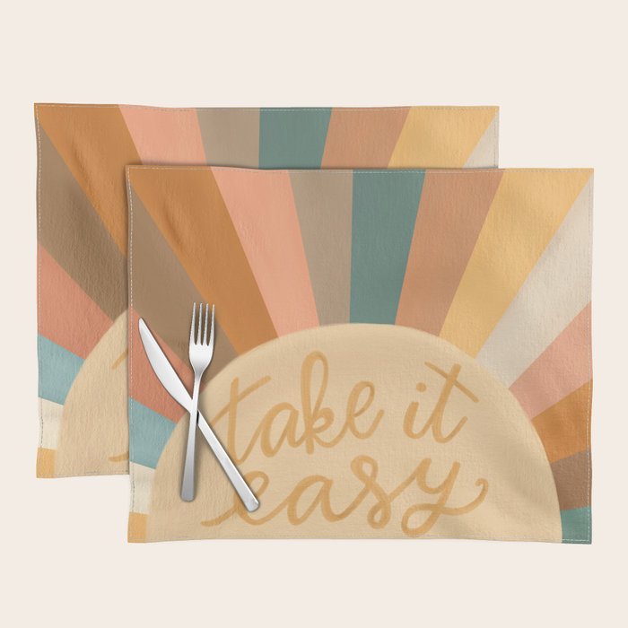 Take It Easy, Sunshine Placemat Gallery Image 1