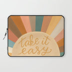 Take It Easy, Sunshine Laptop Sleeve Gallery Image 1