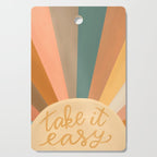 Take It Easy, Sunshine Cutting Board Gallery Image 1