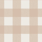 Gingham Cloth / Beige Checks Coffee Mug Gallery Image 2