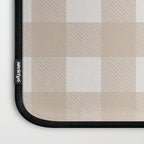 Gingham Cloth / Beige Checks Laptop Sleeve Gallery Image 3