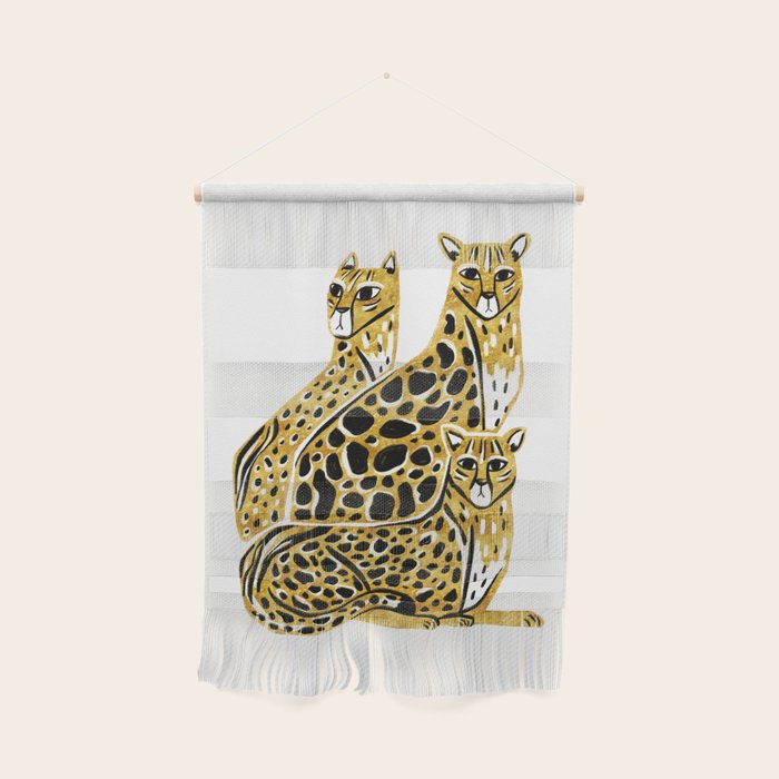 Gold Cheetahs Wall Hanging Gallery Image 1