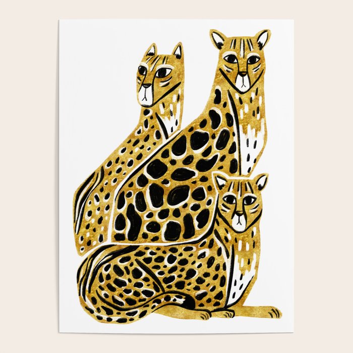 Gold Cheetahs Poster Gallery Image 4
