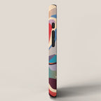Retro Colorful Liquid Swirls iPhone Case Gallery Image 2