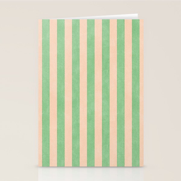 STRIPES 001 N - Lime Stationery Card Gallery Image 2