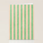 STRIPES 001 N - Lime Stationery Card Gallery Image 2
