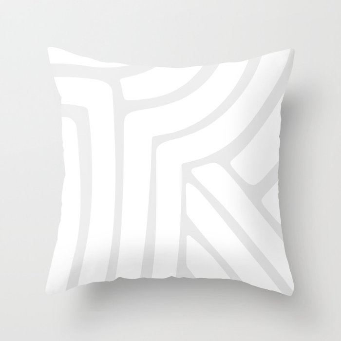 Abstract Stripes XC Throw Pillow Gallery Image 1
