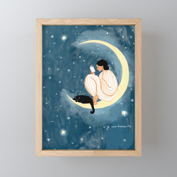 Bonne Nuit Mini Art Print Gallery Image 1