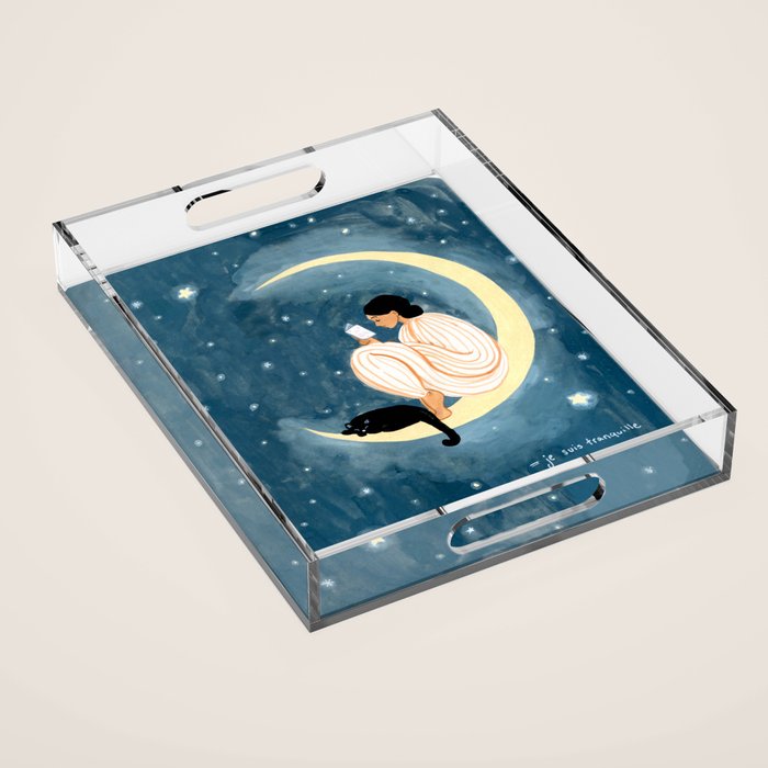 Bonne Nuit Acrylic Tray Gallery Image 1
