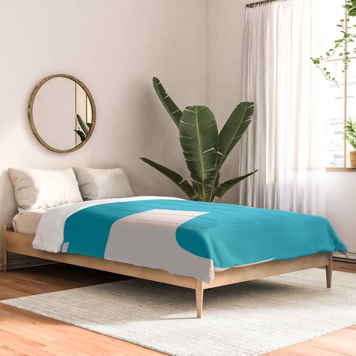 Abstract Form 6C Comforter Gallery Image 2