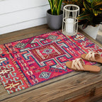 Malatya  Antique Kurdish Turkish Rug Print Outdoor Rug Gallery Image 2