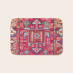 Malatya  Antique Kurdish Turkish Rug Print Bath Mat Gallery Image 1