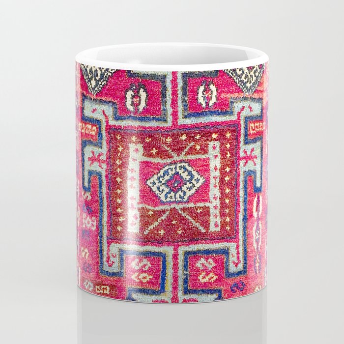Malatya  Antique Kurdish Turkish Rug Print Coffee Mug Gallery Image 4