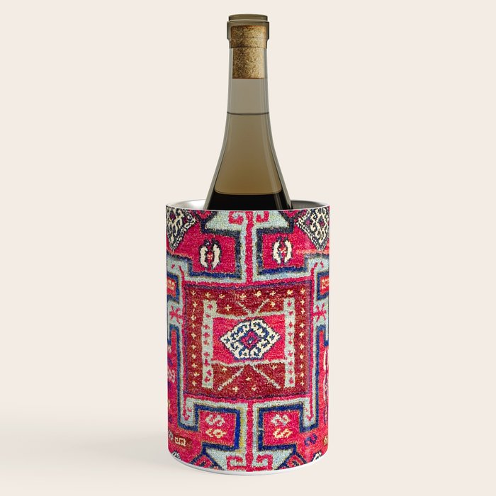Malatya  Antique Kurdish Turkish Rug Print Wine Chiller Gallery Image 1