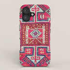 Malatya  Antique Kurdish Turkish Rug Print iPhone Case Gallery Image 1