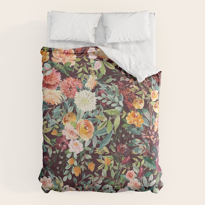 Fall Floral Comforter Gallery Image 1
