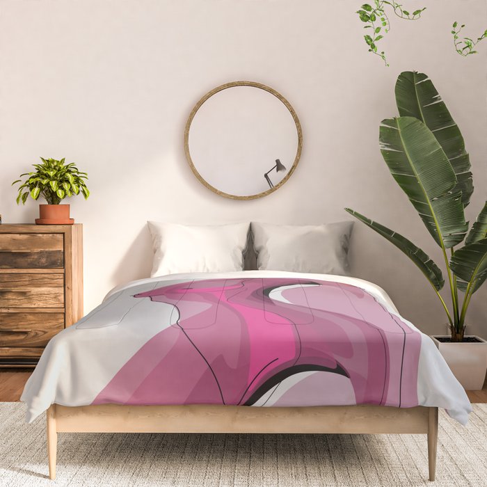 Pink Nudity Comforter Gallery Image 3