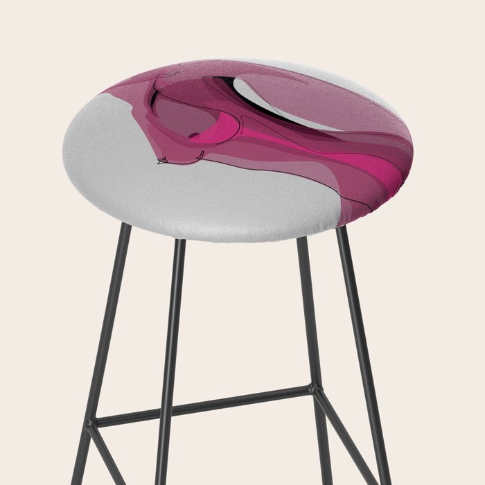 Pink Nudity Stool Gallery Image 2