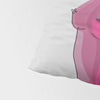 Pink Nudity Pillow Sham Gallery Image 4