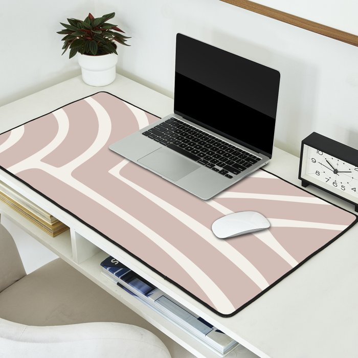 Abstract Stripes XCIII Desk Mat Gallery Image 2