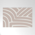 Abstract Stripes XCIII Welcome Mat Gallery Image 1