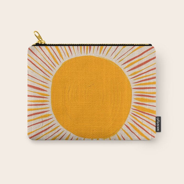 Retro Sunrise Carry All Pouch Gallery Image 1