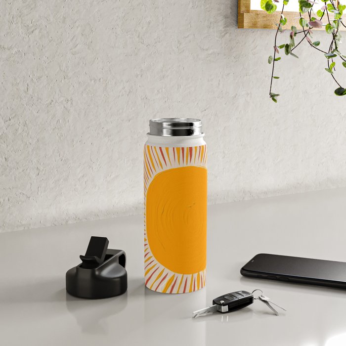 Retro Sunrise Water Bottle Gallery Image 4